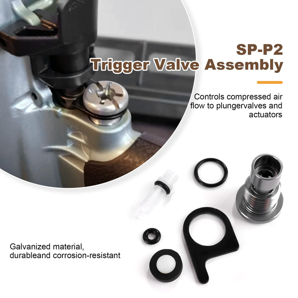 SP-P2 SP-P3 Plunger Valve Aftermarket Part Framing Nailer