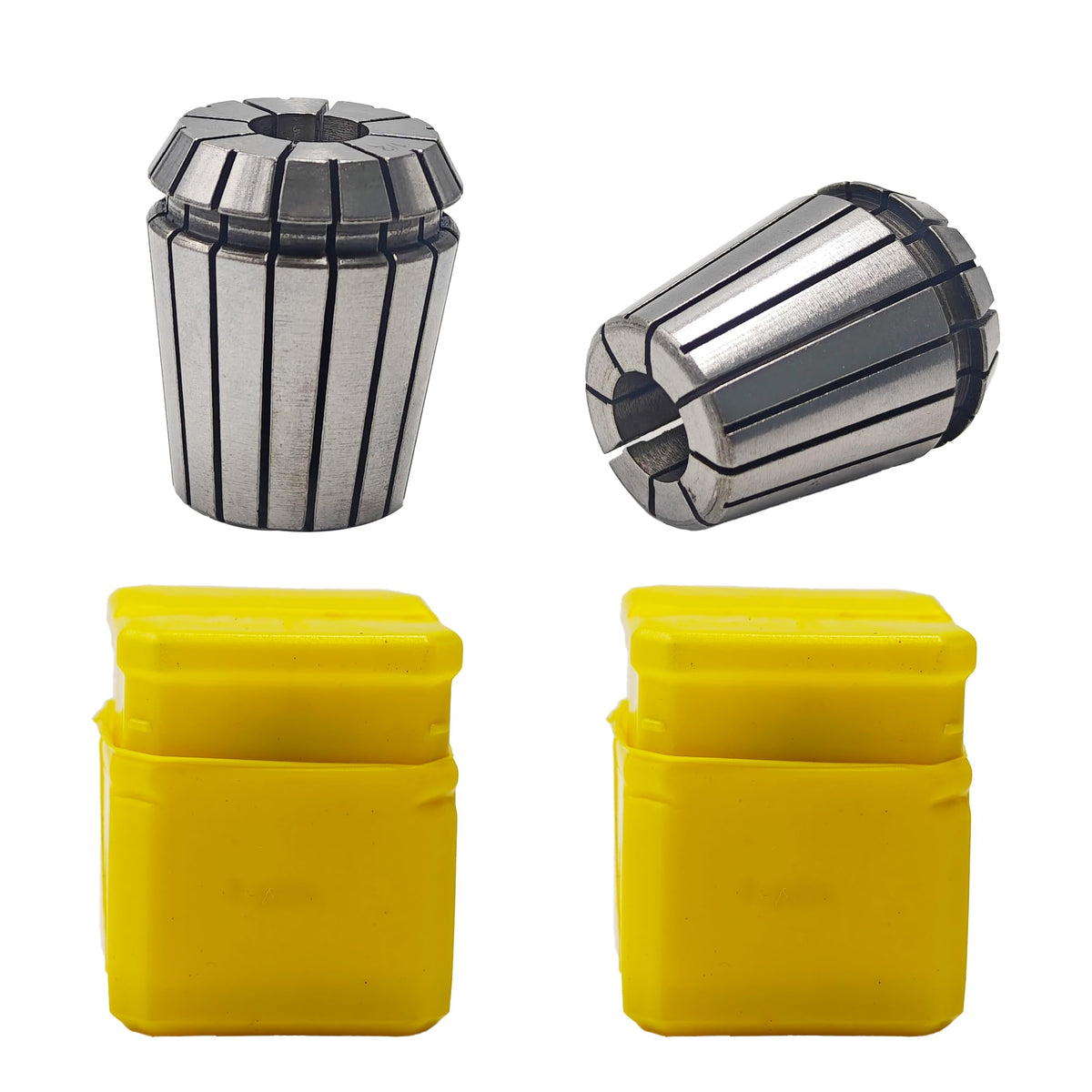 bociloy 2PCS ER32 Spring Collet, 1/2" High Precision Collet Chuck for CNC Router Milling Machine Lathe Spindle Tool Holder