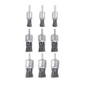 9 Pack Wire Wheels Brush for Drill, - Sizes 0.8" 1" 1.2", Wire End Brush