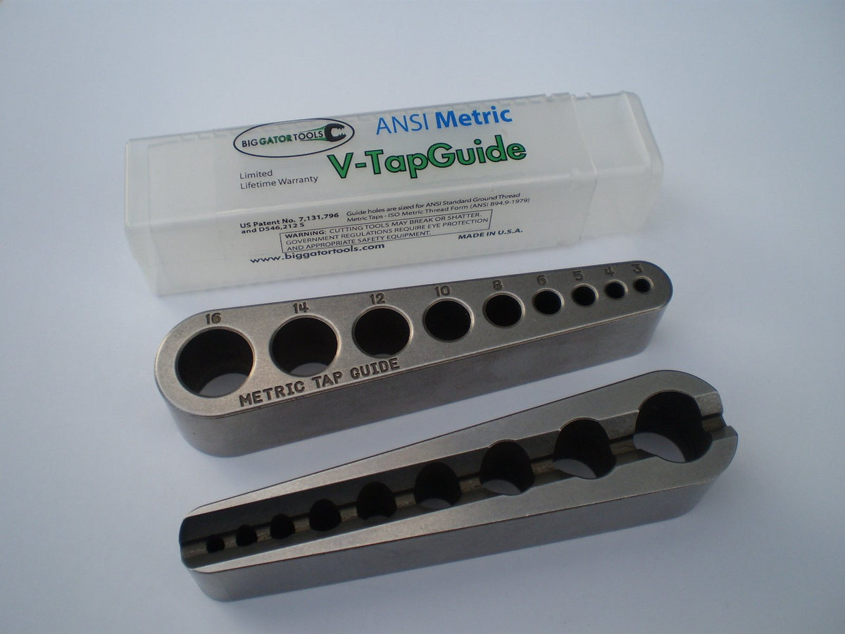 Big Gator Tools 2 V-TapGuides for Hand Tapping