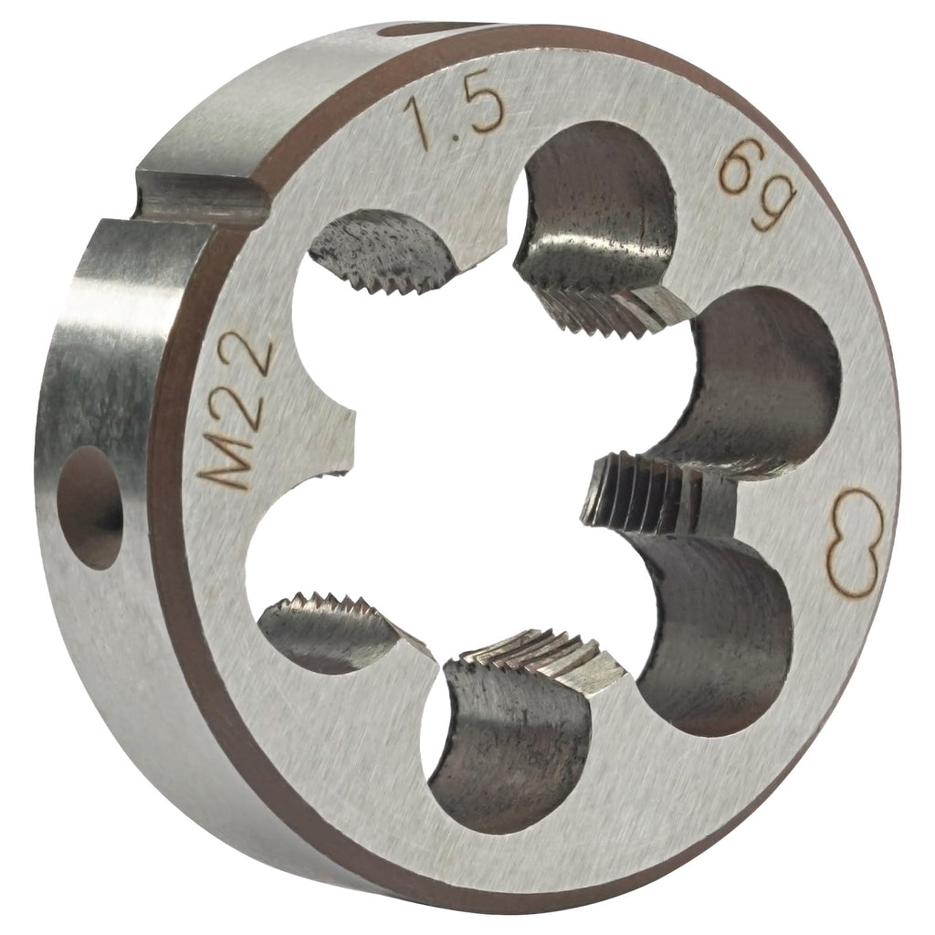 Aceteel M22X1.5 Hand Tap and Round Die Set Right Hand