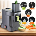 5 in 1 Commercial Food Processor, Electric Vegetable Chopper | Vegetable Dicer with 5 Blades, Dicer Slicer Shredder
