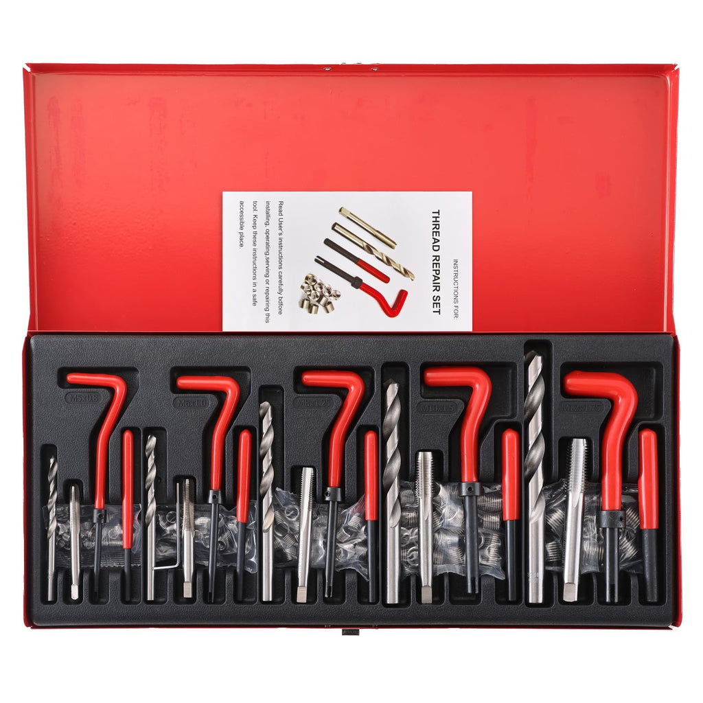 Acymner 131PCS Metric Thread Repair Kit