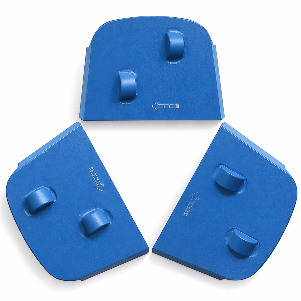 PCD Grinding Discs for Lavina, 2 Half Rounds with Bar, clockwise