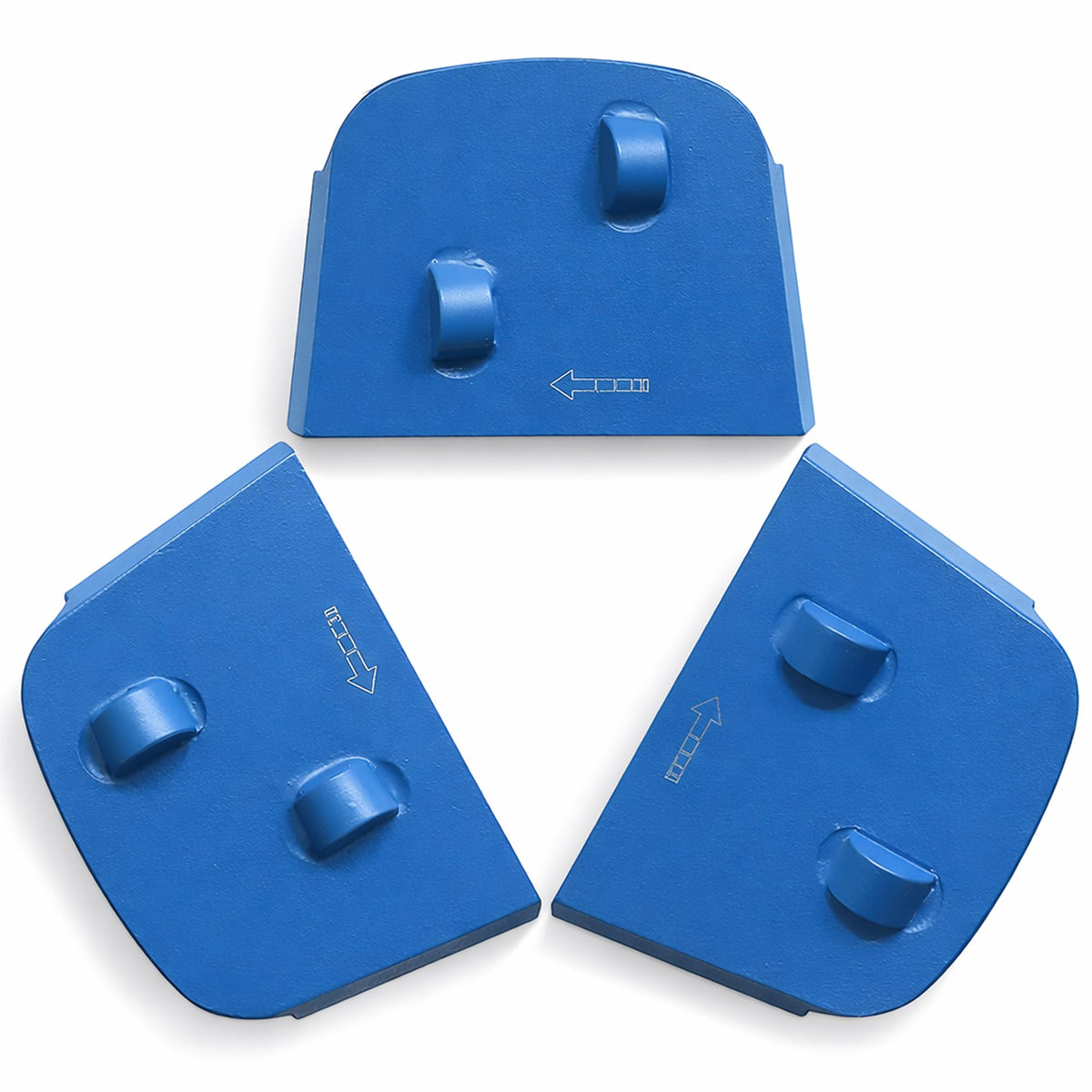 PCD Grinding Discs for Lavina, 2 Half Rounds with Bar, clockwise