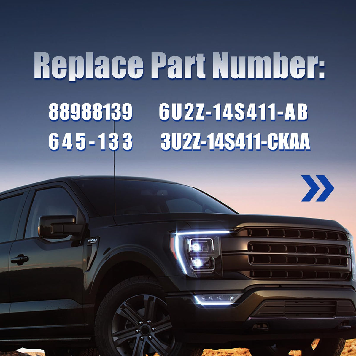 2PCS Tail Light Connector Fit for Ford F-150 E-150 E-250 2004-2014