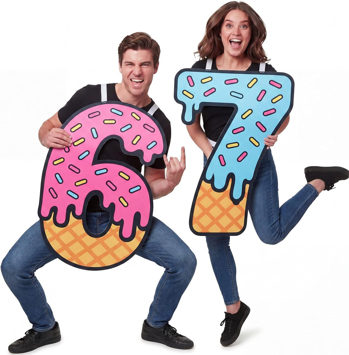 67 Couple Costume, Halloween Fun Outfit