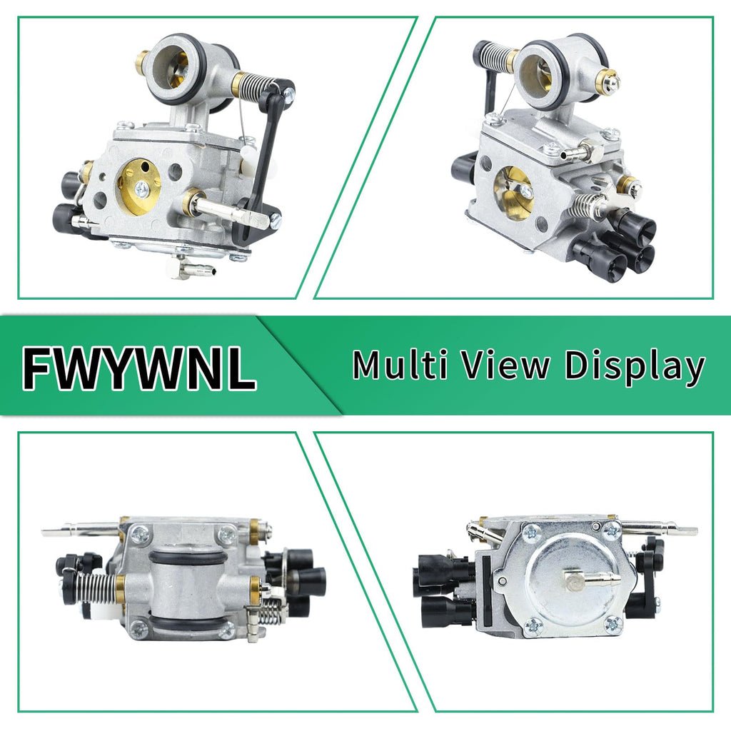 FWYWNL TS700 TS800 Carburetor w Air Filter Kit Replace for Walbro WJ114