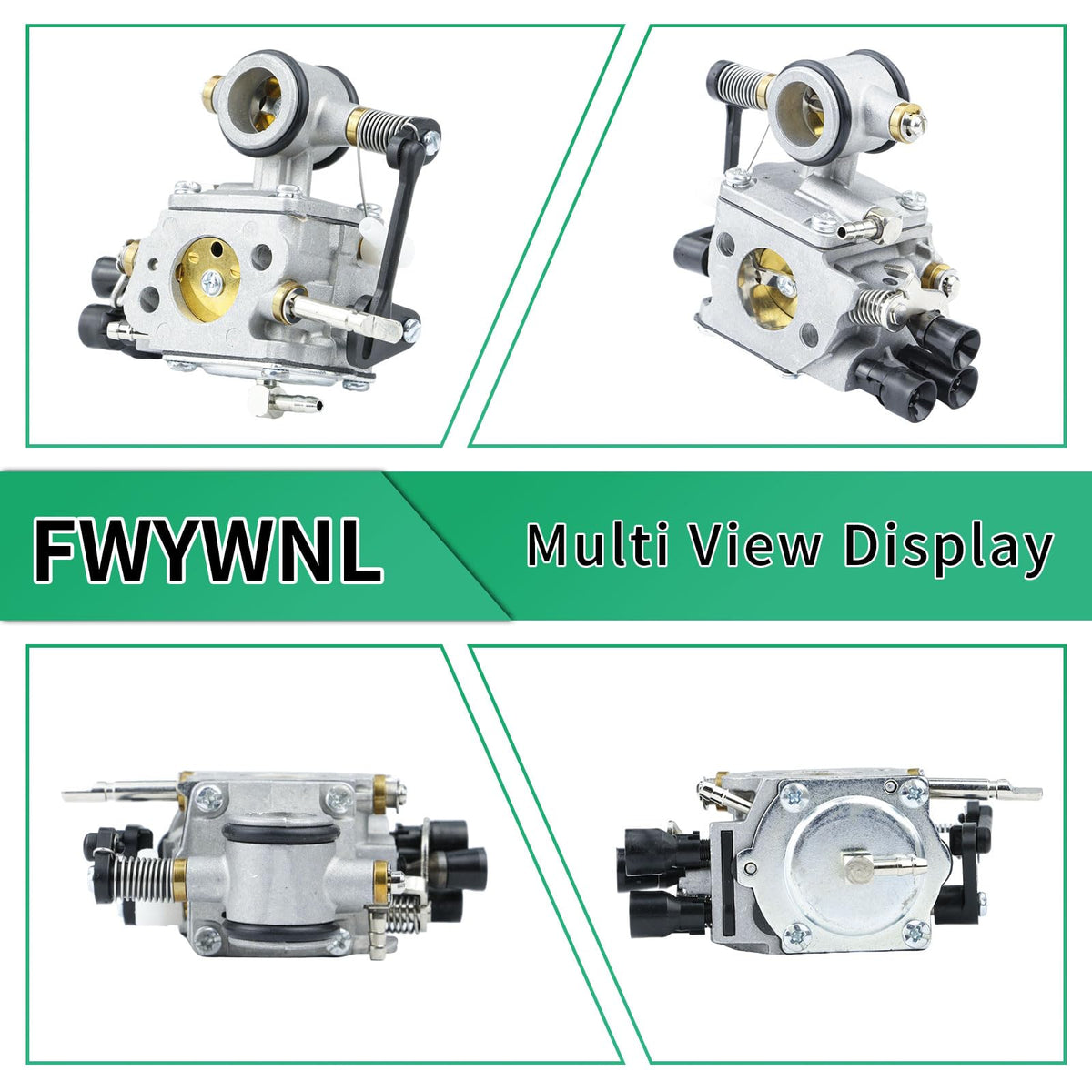 FWYWNL TS700 TS800 Carburetor w Air Filter Kit Replace for Walbro WJ114
