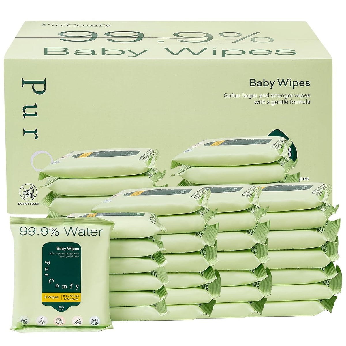 Travel Baby Wipes, 42 Travel Pack
