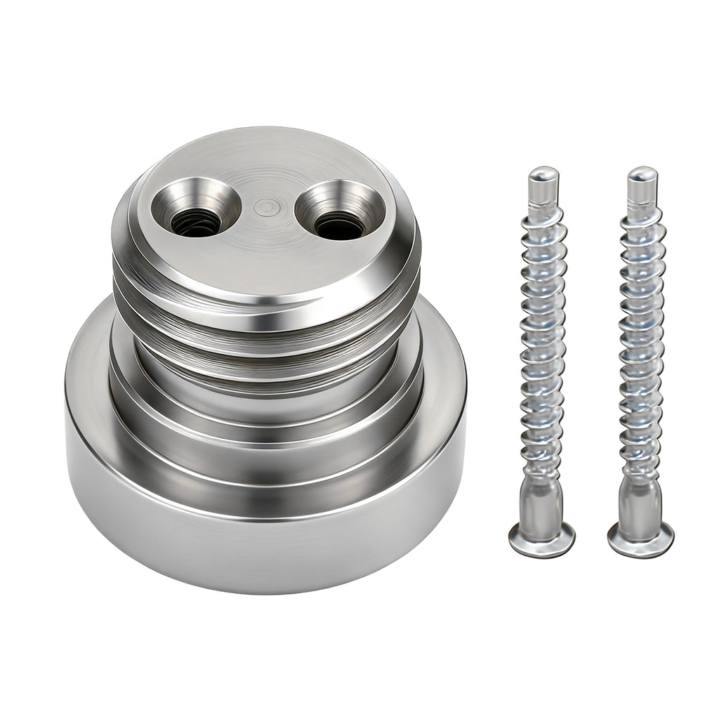 BMWOOD Wall-mounted Tool Holder for Chucks, Face Plates with Thread 1”x8TPI, Compatible with Chucks NOVA, Record Power, Robert Sorby Patriot.