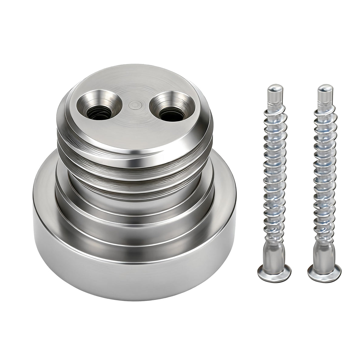 BMWOOD Wall-mounted Tool Holder for Chucks, Face Plates with Thread 1”x8TPI, Compatible with Chucks NOVA, Record Power, Robert Sorby Patriot.
