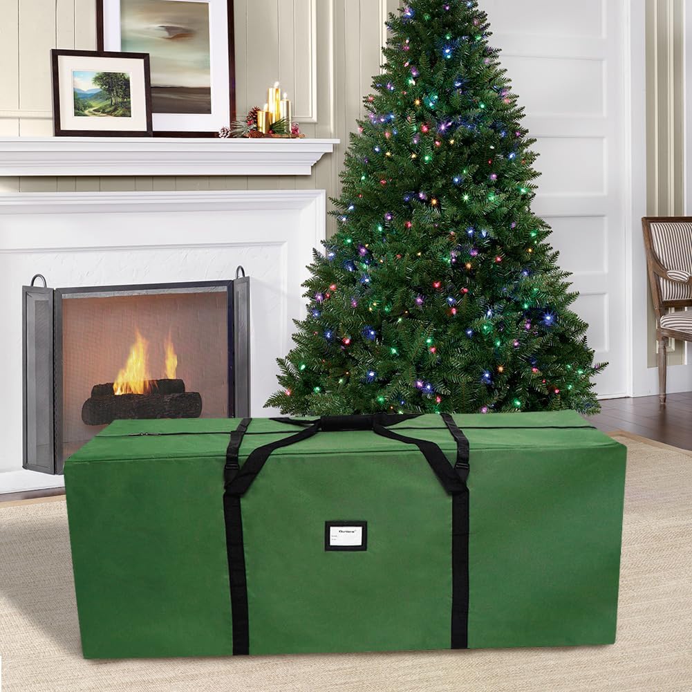 Christmas Tree Storage Bag 7.5 ft, Heavy Duty 600D Oxford Tree Storage Box