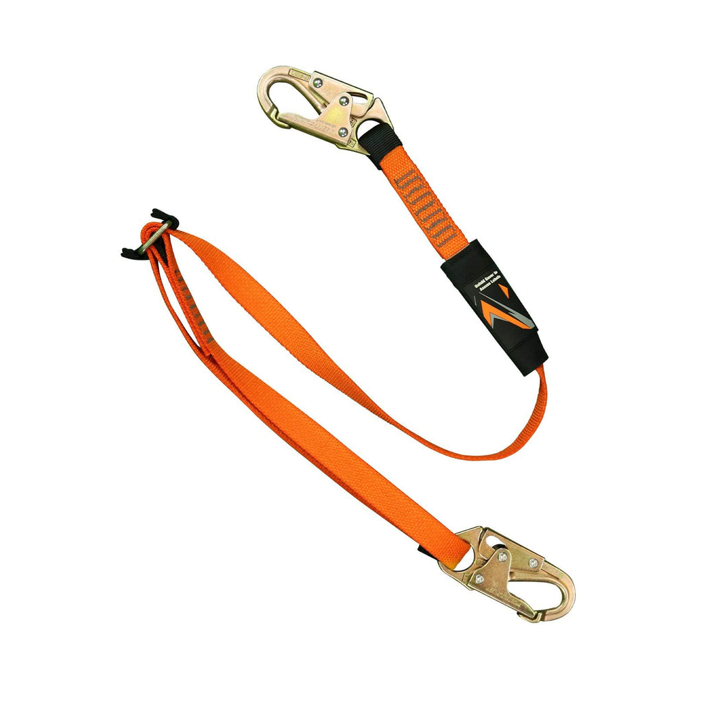 6-Foot Adjustable Fall Protection Lanyard, OSHA/ANSI Compliant, 8 Pack