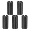 uxcell Router Collet Chuck Driver Adapter 1/2" (12.7mm) to 1/4"(6.35mm) Carbon Steel CNC Engraving Bit Router Converter for Woodworking Engraving Machine Tool 5pcs