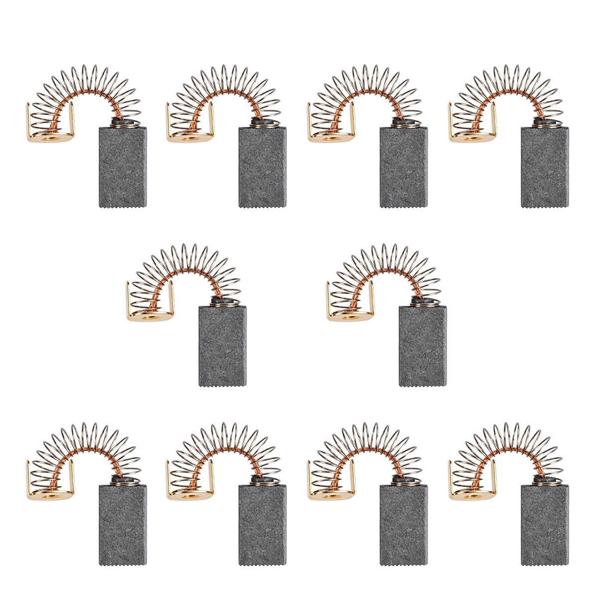 MARSTEK 10pcs Carbon Brush Set for SKIL HD77 S77 Worm Drive Circular Saw