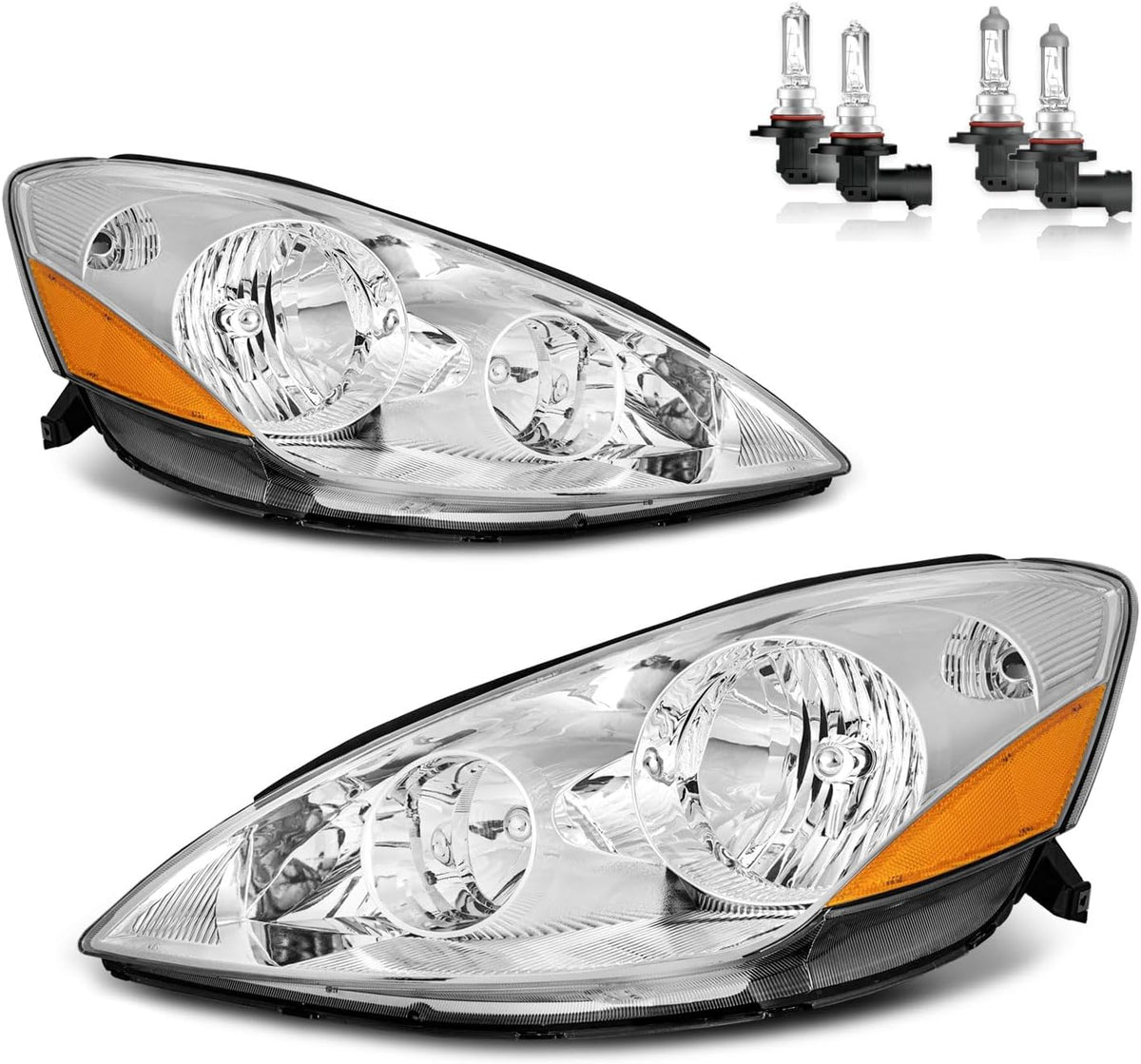 Replacement Headlights for 06-10 Toyota Sienna CE LE XLE