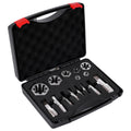 Consfly NPT Pipe Tap and Die Set, 15pcs Hex Die Set 1/16" to 1"