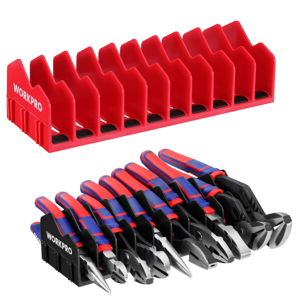 2-Pack Plier Organizer Rack, 20-Slot Tool Organizer and Storage