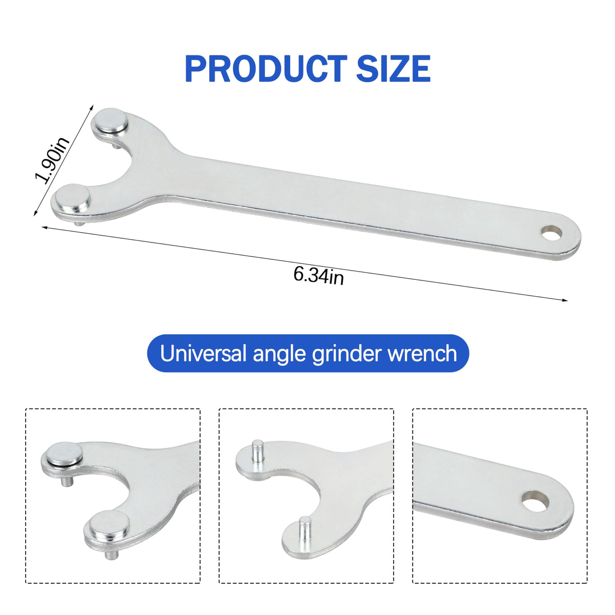 Replacement Flange Wrench 49-96-7215 for Milwauk-ee Angle Grinder 1Pack