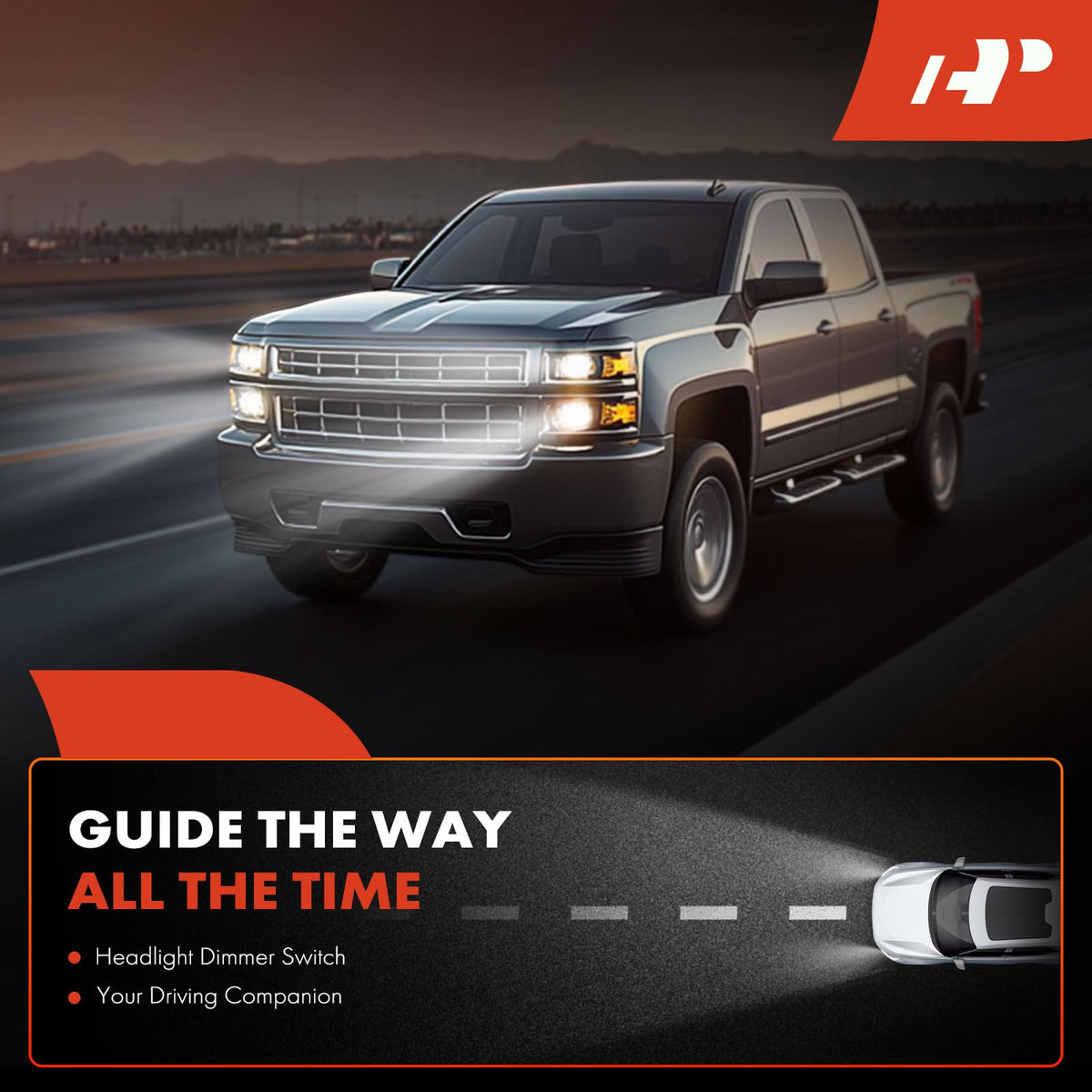A-Premium Headlight Switch Headlamp Dimmer Switch Compatible with Chevrolet