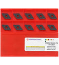 DNMG432-TM (DNMG150408) Turning Insert for Steel Semi-Finish Tools, 10pcs