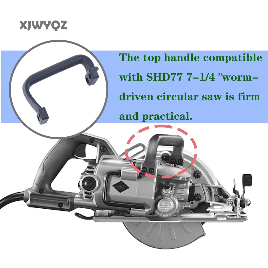 XJWYQZ Replacement 3129183001 Top Handle Fits Skil SHD77 Worm Drive Saw
