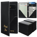 Leather Restaurant Check Presenters, 30Pcs 9 x 5" Guest Card Holder
