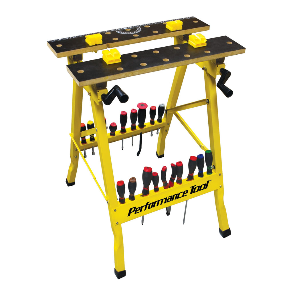 W54025 Portable Folding Workbench and Vise