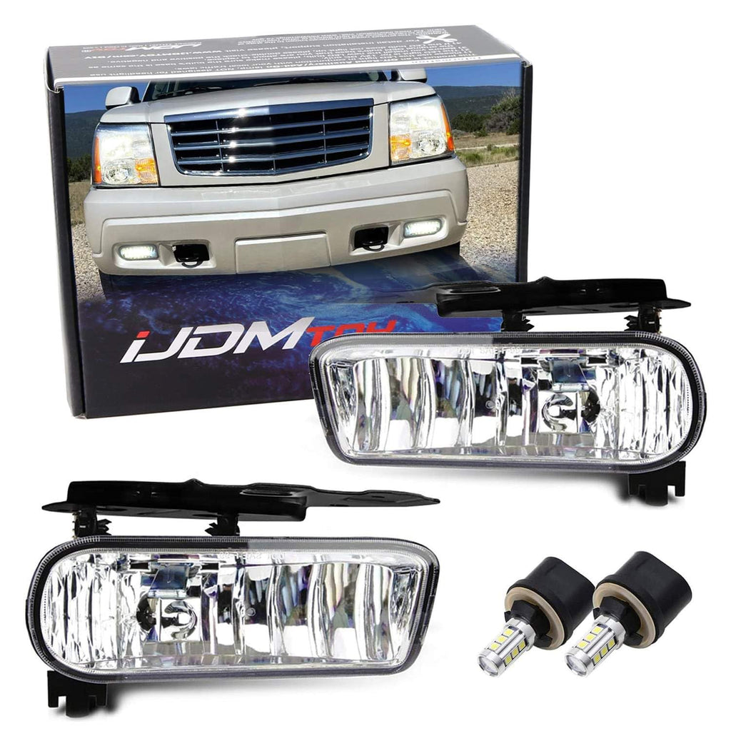 iJDMTOY LED Fog Light Kit For Cadillac 2002-2006 Escalade/ESV/EXT