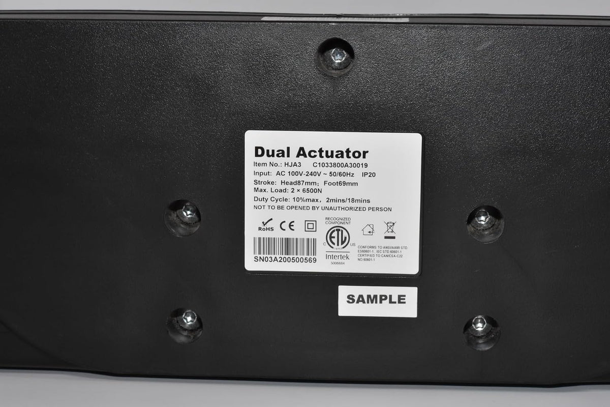 Actuator Motor for Adjustable Electric Bed Frame and Electric Hospital Bed (HJA3)