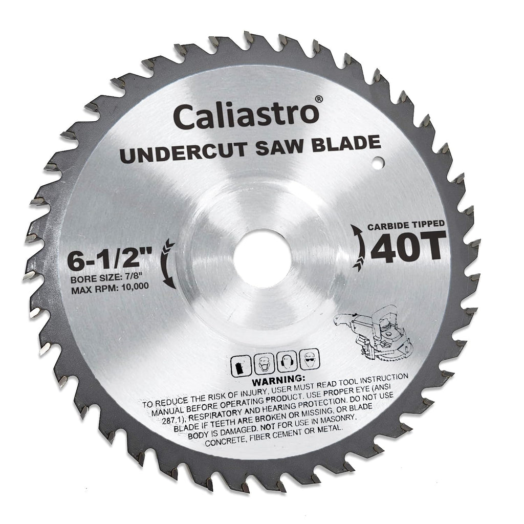 Undercut Saw Blade, 6-1/2" Diameter - Replacement for Crain #821 - Compatible with Crain Undercut Saw #812, #820 and #825 - Carbide Teeth