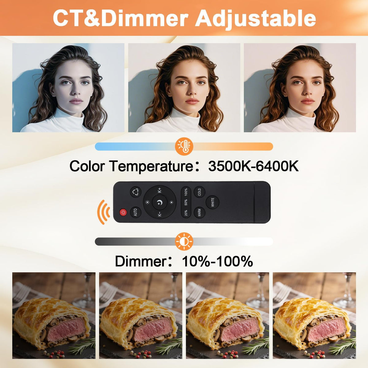 Softbox Lighting Kit 2pack,Thoslatay16x16in Soft Box Upgrade 85W 2700-6400K 100-240V LED Bulbs Professional