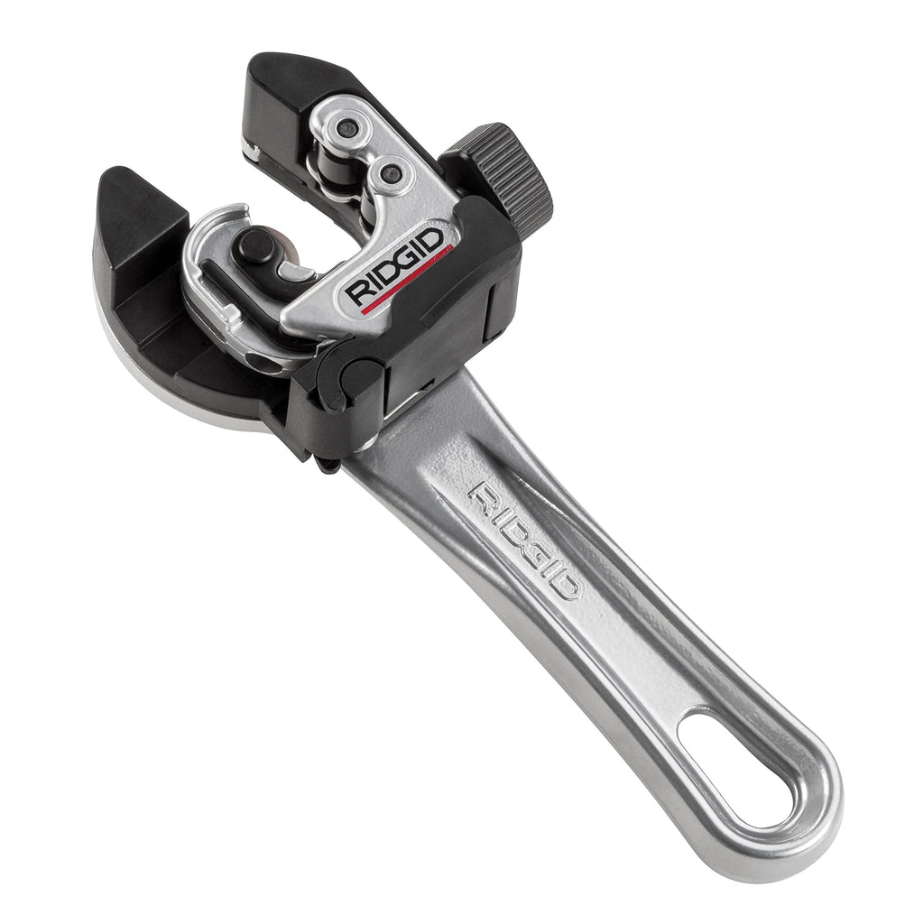 RIDGID 32573 Model 118 2-in-1 Close Quarters Tubing Cutter for 1/4" to 1-1/8" Copper, Brass, and Aluminum Tubing, Compact tubing cutter with AUTOFEED