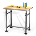 Workbench for Garage, 32"x18" Adjustable Height Work Table