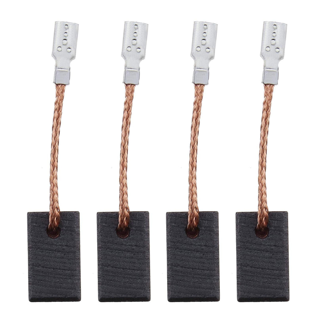 Micro Traders 2 Pairs of Carbon Brushes 6x8x13mm for Rotary Polisher Compatible with RUPES LH 18 EN LH 18 ENS SL 42 A SL 42 AE