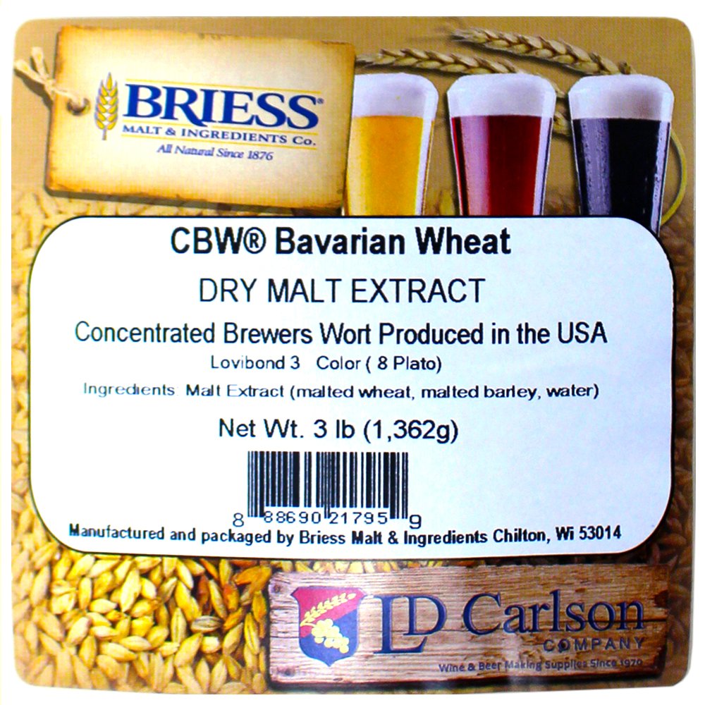 HOZQ8-897 Bries Dried Malt Extract, 3 lb. (Bavarian Wheat), Beige