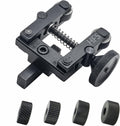 HFS(R) Adjustable Knurling Tool Holder with 6pcs Wheels for Mini Lathes 0-2" Capacity