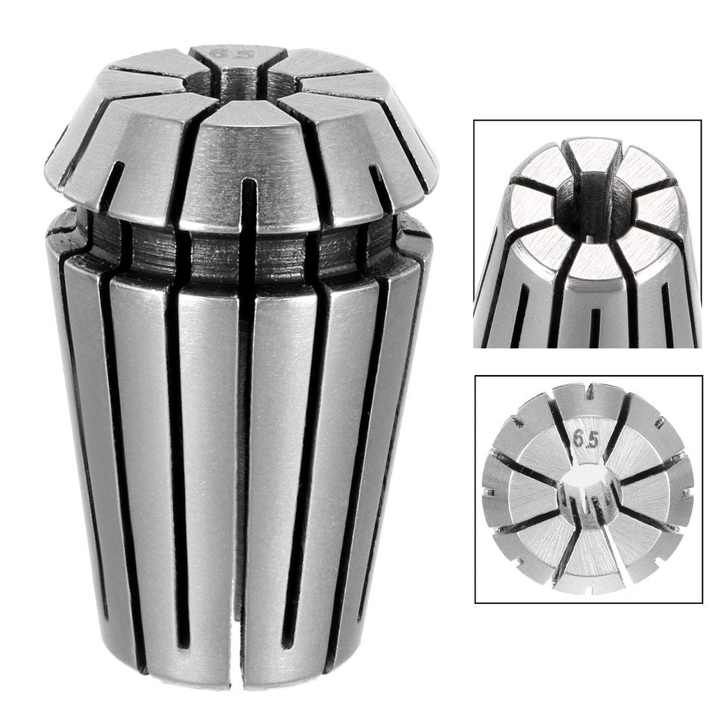 uxcell ER20 6.5mm Spring Collet Chuck for CNC Engraving Machine Lathe Milling Tool