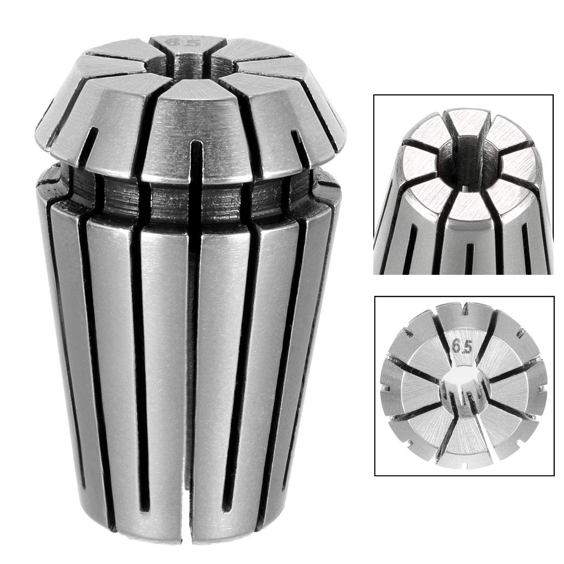 uxcell ER20 6.5mm Spring Collet Chuck for CNC Engraving Machine Lathe Milling Tool