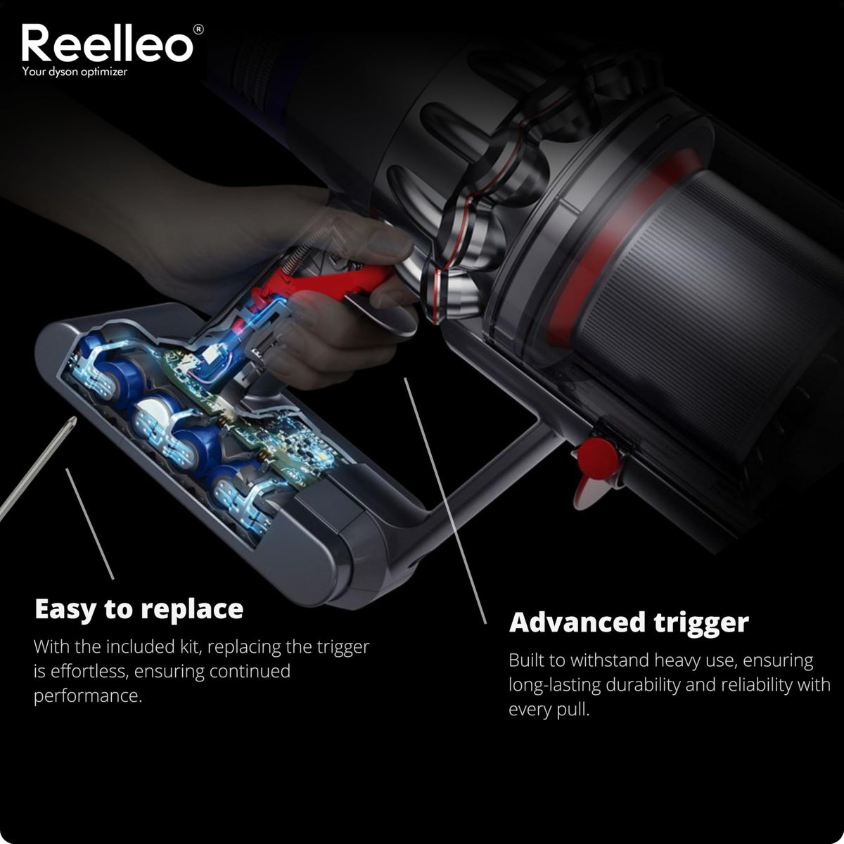 Reelleo Extra Reinforced Button Switch