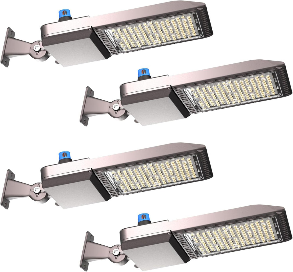 LED Parking Lot Lights Outdoor Pole Mount, 4Pack 240W LED Parking Lights