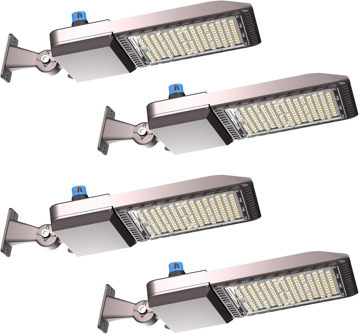 LED Parking Lot Lights Outdoor Pole Mount, 4Pack 240W LED Parking Lights