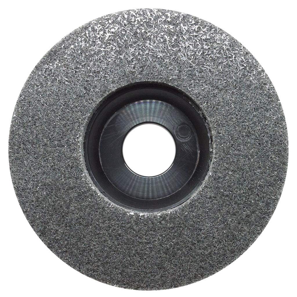 4-1/2" Diameter Surface Preparation Non Woven Discs with 7/8" Arbor for Die Grinder Surface Grinding Polishing Burr