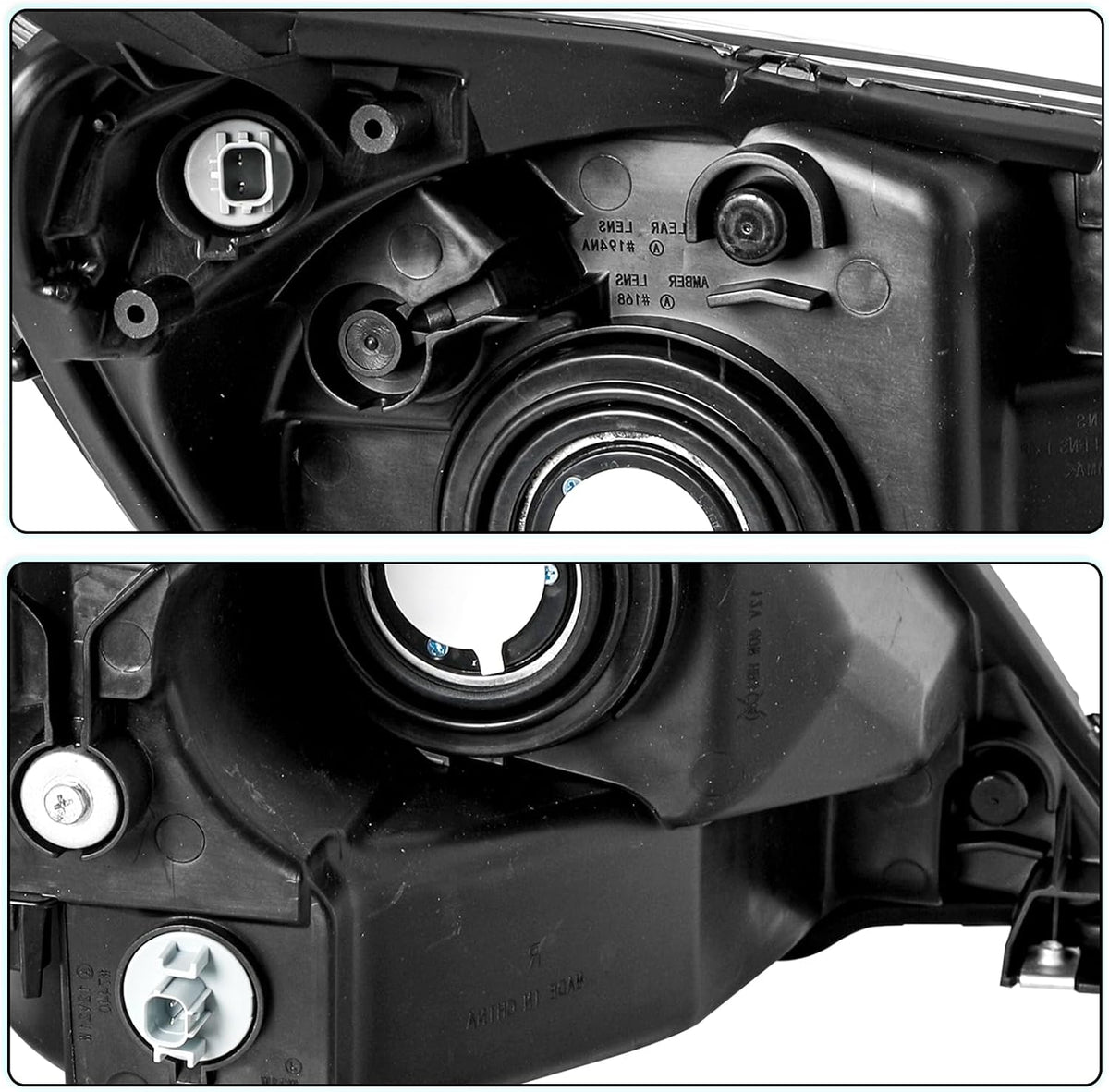 TUSDAR Headlights Fit for 2005-2010 Honda Odyssey Pair