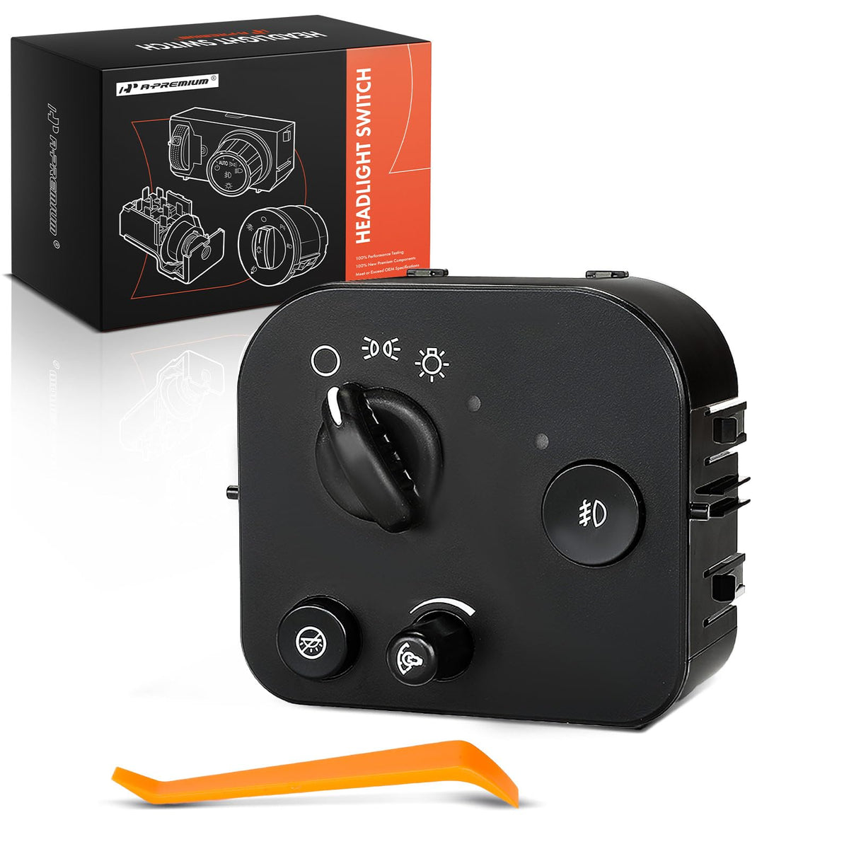 A-Premium Headlight Switch Headlamp Dimmer Switch Compatible with Chevrolet