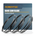 POWERTEC 80 Inch Bandsaw Blades, 3/8" x 4 TPI Band Saw Blades for Sears Craftsman 12" Band Saw for Woodworking, 3 Pack (13196-3P)