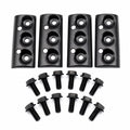 3-1/4" 82mm Carbide Planer Blade Clamps Kit Replacement for Makita N1900B KP0800 LXPK01, DeWalt CP580 D26676 D26677K DW6655 DW680, Bosch 1594 PL1682, Ryobi and Most Hand-Held Planers, 4pcs with Screws