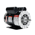 POWORFOL 2 HP Electric Motor, 115/230V Single Phase, 3450 RPM, 56 Frame, 5/8" Keyed Shaft, Air Compressor Replacement Motor (2HP)