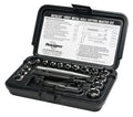 Hougen 11085 RotaCut Hole Cutter Master Kit - Fractional 21 Piece, 1/4 to 3/4" Cutter Diameter, 1/4" Cutting Depth